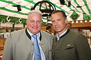die Wiesn-Wirtesprecher Christian Schottenhammel und Peter Inselkammer (©Foto. Martin Schmitz)